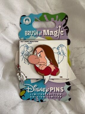 Disney | NWT Grumpy Brush of Magic Pin